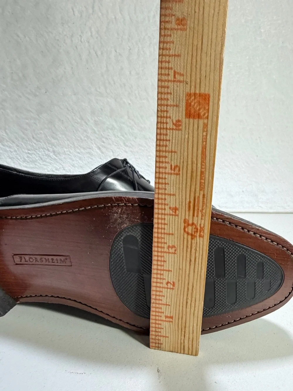 Florsheim Cap Toe Oxford Black Leather Dress Shoes Men’s Size 10